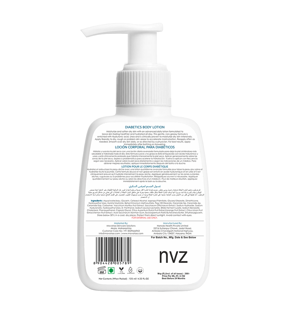 Diabetic Body Lotion